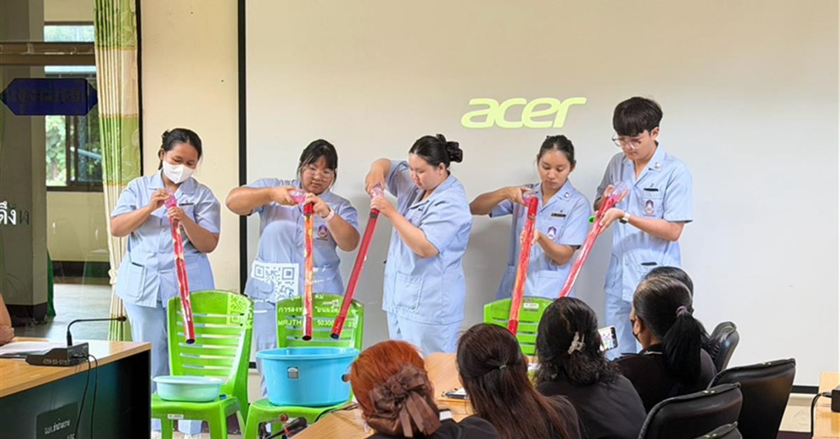 มหาวิทยาลัยพะเยา ส่งนิสิตพยาบาลลง 6 ตำบล ปั้นนวัตกรรมสุขภาพตอบโจทย์ชุมชน ขับเคลื่อน SDG 3