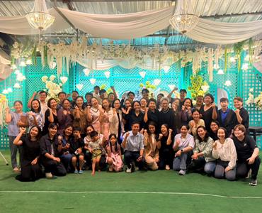 คืนสู่เหย้าศิษย์เก่า ณ ร้านรักละมุน ณ เฌอเลค สานสัมพันธ์พี่น้อง