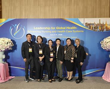 การประชุมวิชาการนานาชาติ หัวข้อ Leadership for Global Health: Advancing Nursing and Health Care system