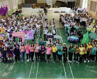 กิจกรรม “Nursing UP Sport Day 2025” สร้างความสามัคคีและเสริมสร้างอัตลักษณ์นิสิตพยาบาล